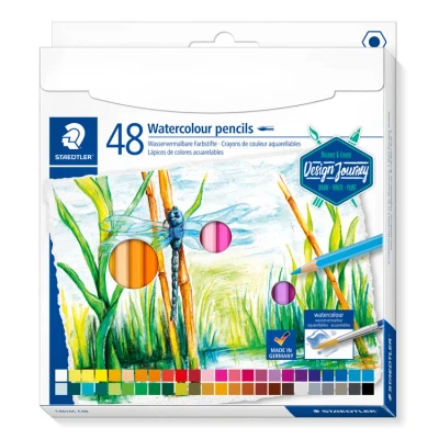 Abbildung von aquarel kleurpotloden set 48 st DJ