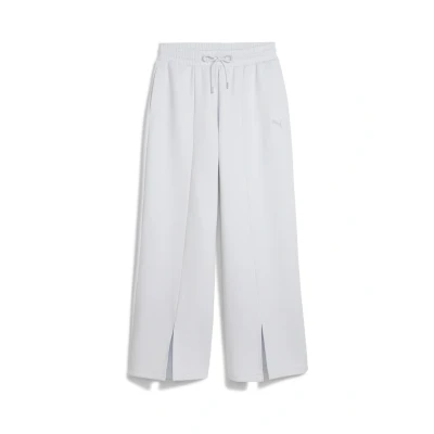 Abbildung von Puma Wardrobe Essentials Relaxed Jogginghose, Damen, Größe: Large, Silver mist