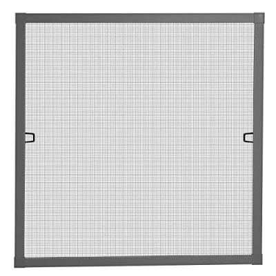 Abbildung von SCHELLENBERG Insektenschutz Fensterrahmen &quot;Fliegengitter Fenster Plus&quot;, aus Aluminium, 130 x 150 cm, anthrazit, 70033