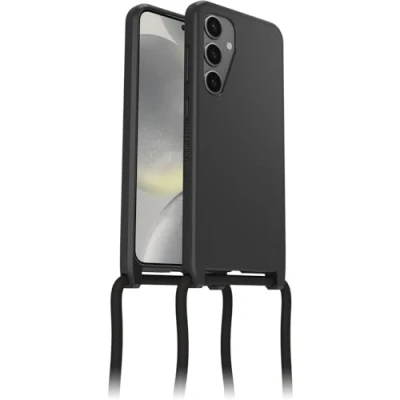 Abbildung von Otterbox React Samsung Galaxy S24 Backcover Schwarz mit Kordel