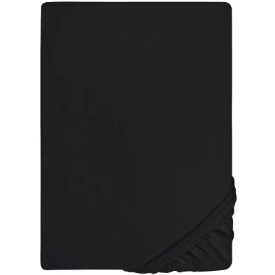 Abbildung von Biberna Spannbettlaken &quot;Marc in Gr. 90x200, 140x200 oder 180x200 cm&quot;, aus Baumwolle, für Matratzen bis 22 cm Höhe, Bettlaken, Spannbetttuch