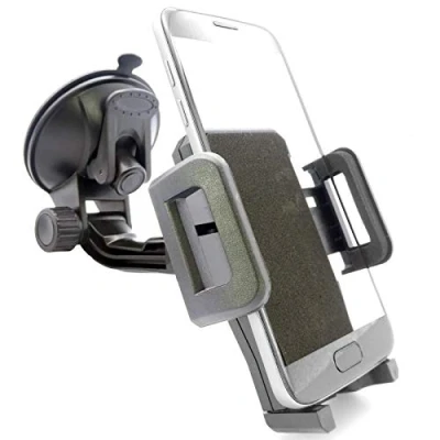 Abbildung von Universal Handyhalterung Autoscheibe Saugnapf Scheibe Auto KFZ Handy Halterung Halter z.B. kompatibel mit Samsung S24 S23 S22 S21 A55 A54 A35 für iPhone 15 14 13 12 11 XR FE Plus Ultra Mini Lite Pro