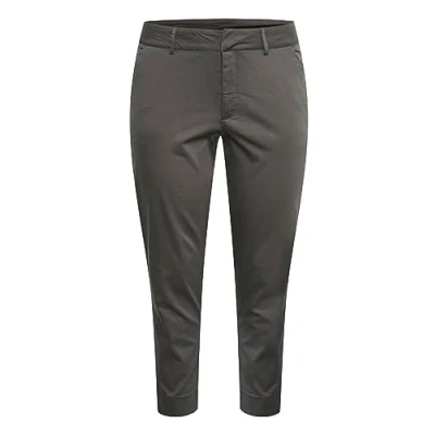 Abbildung von Kaffe Curve Kcleana Chino, Damen, Größe: 50, Dark shadow