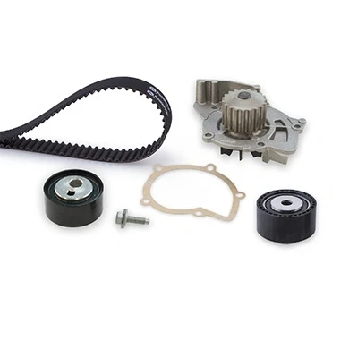 Abbildung von GATES KP25558XS Wasserpumpe + Zahnriemensatz mit Tru Power CITROËN: C8, C5 I Schrägheck, Kombi, PEUGEOT: 607 Limousine, 807
