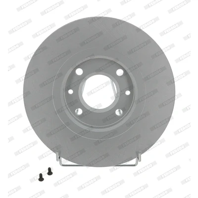 Abbildung von FERODO PREMIER Coat+ disc DDF841C Bremsscheibe 283 26 4 Belüftet beschichtet mit Schrauben PEUGEOT: 406 Kombi, Coupe, Limousine
