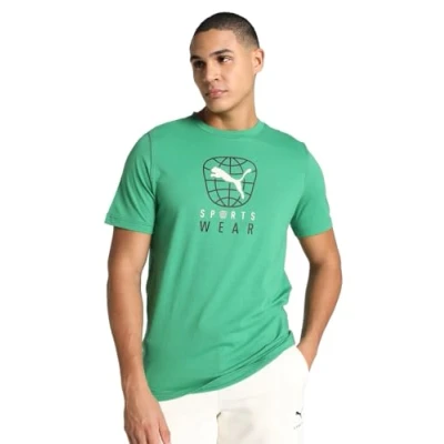 Abbildung von Puma Better Sportswear TEE Tshirt print, Herren, Größe: XXL, Archive green