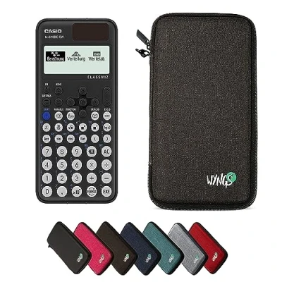 Abbildung von CALCUSO Sparpaket Dunkelgrau mit Taschenrechner Casio FX 810DE CW ClassWiz