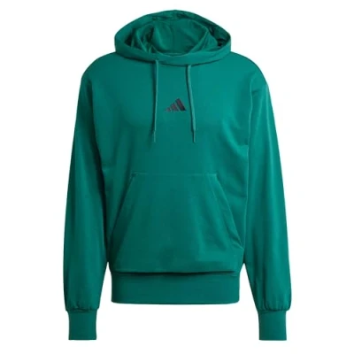 Abbildung von adidas Sportswear Essentials Feelcozy Kapuzenpullover, Herren, Größe: XS, Collegiate green black