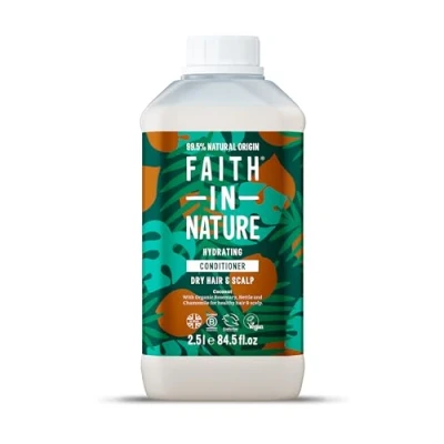 Abbildung von Faith In Nature Natural Coconut Conditioner, Hydrating, Vegan &amp; Cruelty Free, No SLS or Parabens, For Normal to Dry Hair, 2.5L