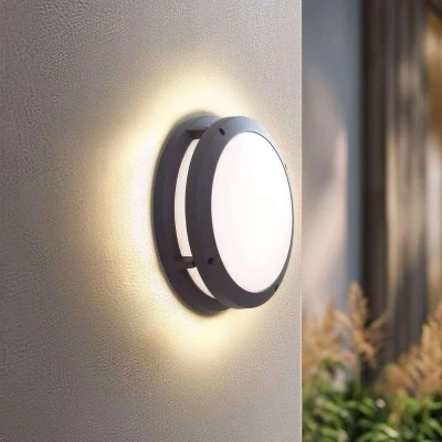 Abbildung von Lindby Smart LED Außenwandleuchte Liren CCT RGB Tuya WLAN
