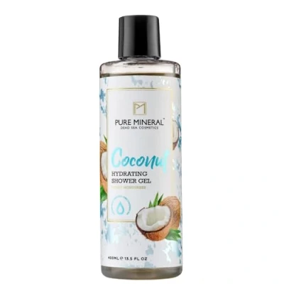 Abbildung von Reines Mineral Duschgel Kokosnuss Exotische Hydratation und Revitalisierung Für alle Hauttypen Ohne Silikone, Sulfate, Parabene 400ml