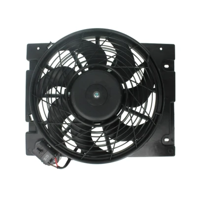 Abbildung von THERMOTEC D8X007TT Lüfter 390 12 280 mit Kühlerlüfterrahmen (Zarge) OPEL: Astra G Coupe, CC, H Schrägheck