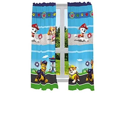 Abbildung von Franco Kinderzimmer Fenstervorhänge Set 208 x 160 cm Paw Patrol