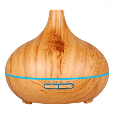 Abbildung von Aroma Diffuser Holzoptik mit Led