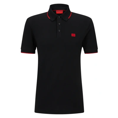 Abbildung von HUGO Deresino Poloshirt, Herren, Größe: Small, Black