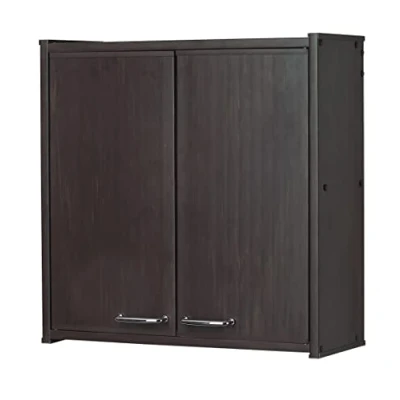 Abbildung von Negrari PVC Hängeschrank, Harz Polyvinylchlorid, Wenge, 62 x 21 59 cm