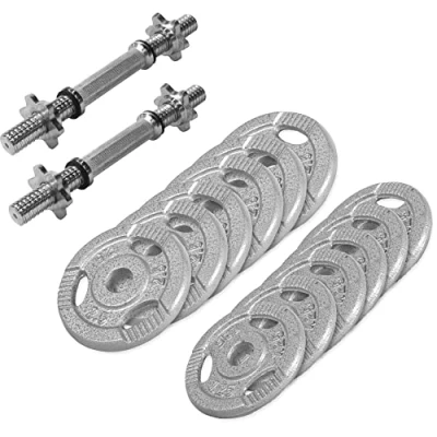 Abbildung von Kurzhantelset Sternverschluss Gusseisen Gripper 27.5 kg