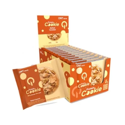 Abbildung von QNT Protein Cookie (12x60g) Salted Caramel
