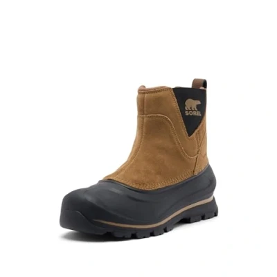 Abbildung von Sorel Buxton Snowboot/Winterstiefel, Herren, Größe: 45, Zwart Veloursleder