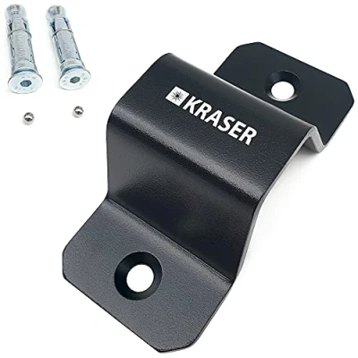 Abbildung von KRASER KR49B Anker Boden oder Wand Diebstahlsicherungsanker aus Hochfestem Stahl Bodenanker Wandanker für Kette, Sicherheitsmotorrad, Fahrrad, Anhänger