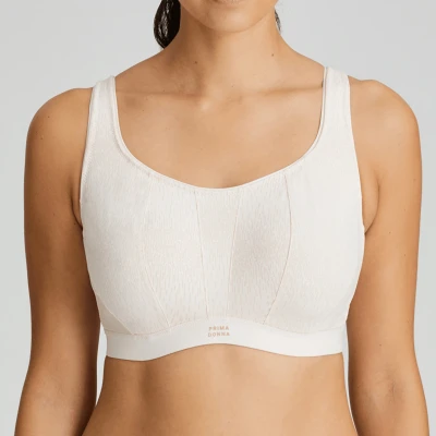 Abbildung von PrimaDonna BH The Gym Underwired Sport Bra Crème F 75 Damen