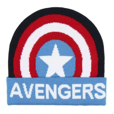 Abbildung von Avengers Captain America Mütze für Kinder, Größe: One Size, Schwarz
