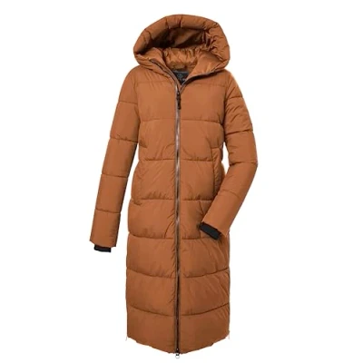 Abbildung von G.I.G.A. DX Damen Steppmantel mit Kapuze/Funktionsmantel ist wasserabweisend GW 50 WMN QLTD CT, hellrost, 46, 39840 000