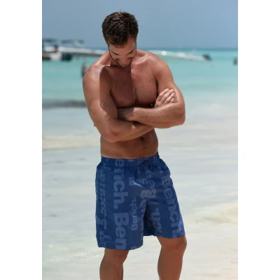 Abbildung von Bench Badeshorts, Herren, Größe: Small, Blue long