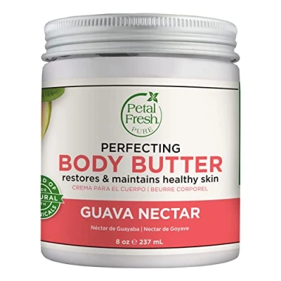 Abbildung von Body Butter, Perfecting, Guava Nektar, 8 oz (237 ml) Petal Frische