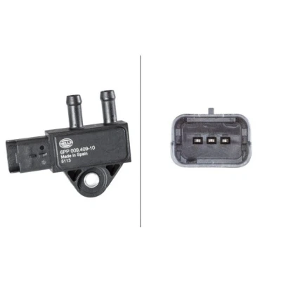 Abbildung von HELLA 6PP 009 409 101 Sensor, Abgasdruck PEUGEOT: 208 I Schrägheck, 508 SW Kasten / Kombi, Boxer Kastenwagen, CITROËN: C4 Picasso 1, Berlingo II