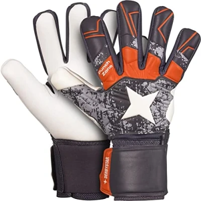 Abbildung von Derbystar Goalie Torwarthandschuhe Grau Orange 6