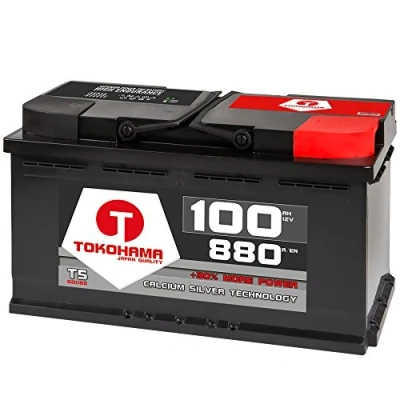 Abbildung von Tokohama Autobatterie 12V 100AH 880A/EN ersetzt 88Ah 90Ah 92Ah 95Ah