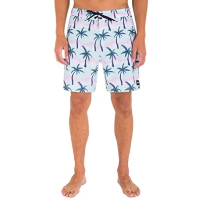 Abbildung von Hurley Herren Phantom Classic 18&#039; Board Shorts, Blaugrün, gefärbt, 42