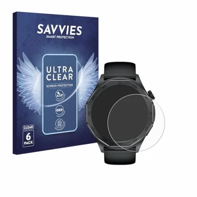 Abbildung von Savvies 6 Stück Schutzfolie für Kardena Care Pro 4 Klassisch Displayschutz Folie Ultra Transparent