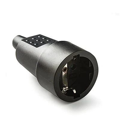 Abbildung von FAMATEL Mobile Steckdose Kunststoff PVC TT 16A 250 V Schwarz