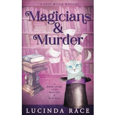 Abbildung von Magicians and Murder: A Paranormal Witch Cozy Mystery (A Book Store Mystery, Band 7)