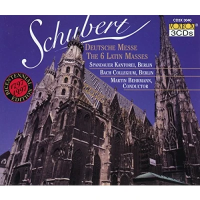 Abbildung von Schubert Deutsche Messe u.a.