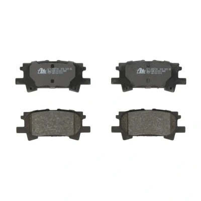 Abbildung von ATE 13.0460 5734.2 Bremsbelagsatz LEXUS: RX II