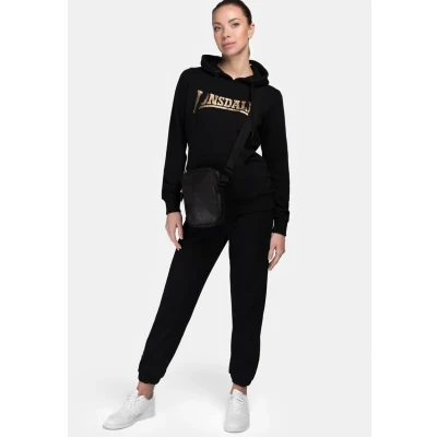 Abbildung von Lonsdale Beauly Kapuzenpullover, Damen, Größe: XS, Black gold