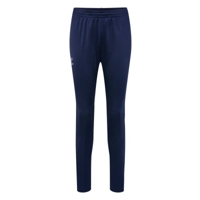 Abbildung von Hummel Staltic Training Jogginghose, Damen, Größe: 44, Marine paisley purple