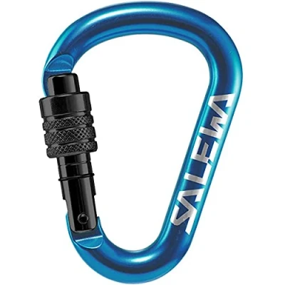 Abbildung von SALEWA Unisex Erwachsene HMS SCREW G2 carabiner, Schwarz, normal