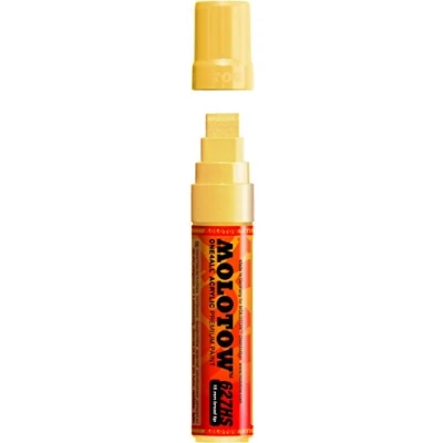Abbildung von Molotow Permanentmarker One4All 627 HS nachfüllbar 15mm vanille pastel