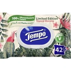 Abbildung von TEMPO feuchtes Toilettenpapier feuchte Toilettentücher Blütenzauber 42 Tücher, 1 tlg.