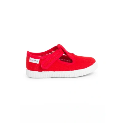 Abbildung von Pisamonas Klassische Babyschuhe Für Kinder Im Sneaker Stil Größe 26 Farbe Rot