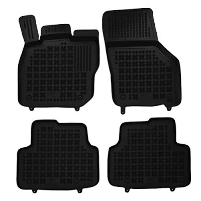 Abbildung von AZUGA Auto Fußmatten Hohe Gummi passend für VW Golf 8 Variant eTSi/Seat Leon Spor, VW,Cupra,Seat VIII,Leon ST (Sportstourer),5 türer