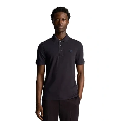 Abbildung von Lyle &amp; Scott Tonal Eagle Poloshirt, Herren, Größe: XL, Dark navy