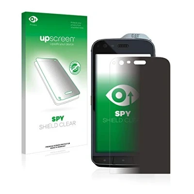 Abbildung von upscreen Anti Spy Blickschutzfolie für Caterpillar Cat S61 Privacy Screen Displayschutz Folie [Sichtschutz, Blaulichtfilter]
