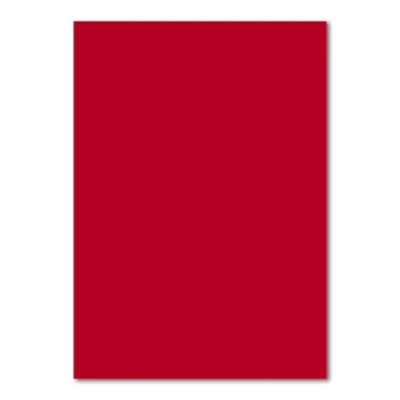 Abbildung von 25 DIN A4 Papier bögen Planobogen Rosenrot (Rot) 240 g/m² 21 x 29,7 cm Bastelbogen Ton Fotokarton Bastel Karton FarbenFroh
