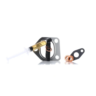Abbildung von AJUSA JTC11026 Montagesatz, Lader syringe with oil mit Dichtungen Montageanleitung BMW: 5 Limousine, Touring, 3 OPEL: Omega B Limousine