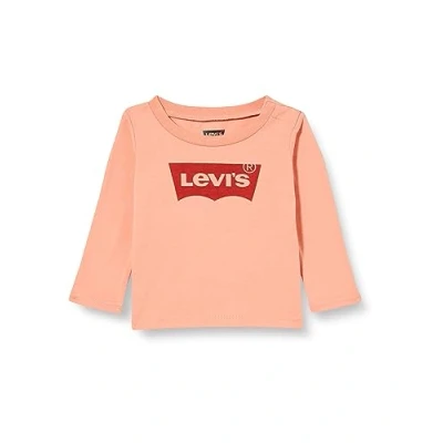 Abbildung von Levi&#039;s Kids L/s batwing tee Baby Mädchen Terra Cotta. 9 Monate